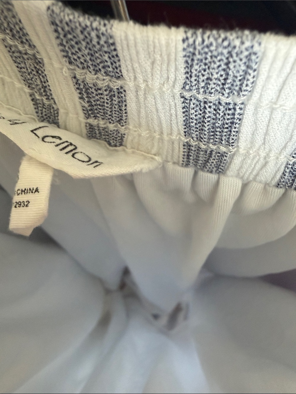 Salty Lemon Stripe Beach Pant - Picture 6 of 7